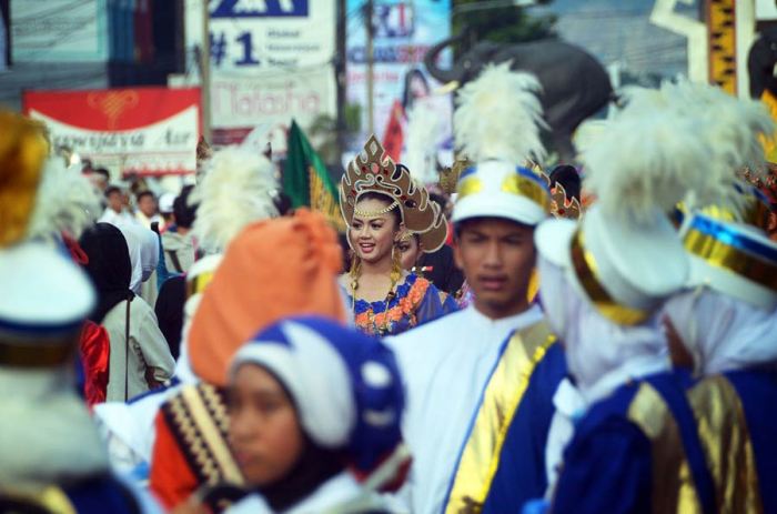 Pawai Budaya Begawi Bandar Lampung 2015 - 8