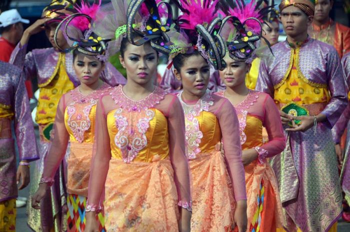 Pawai Budaya Begawi Bandar Lampung 2015 - 9